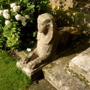 A sphinx at Hinton Ampner
