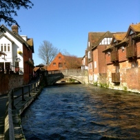 The Itchen at Winchester
